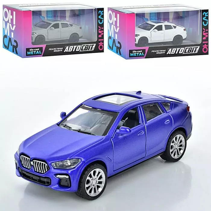 Машина метал. BMW X6 AS-2907 оптом